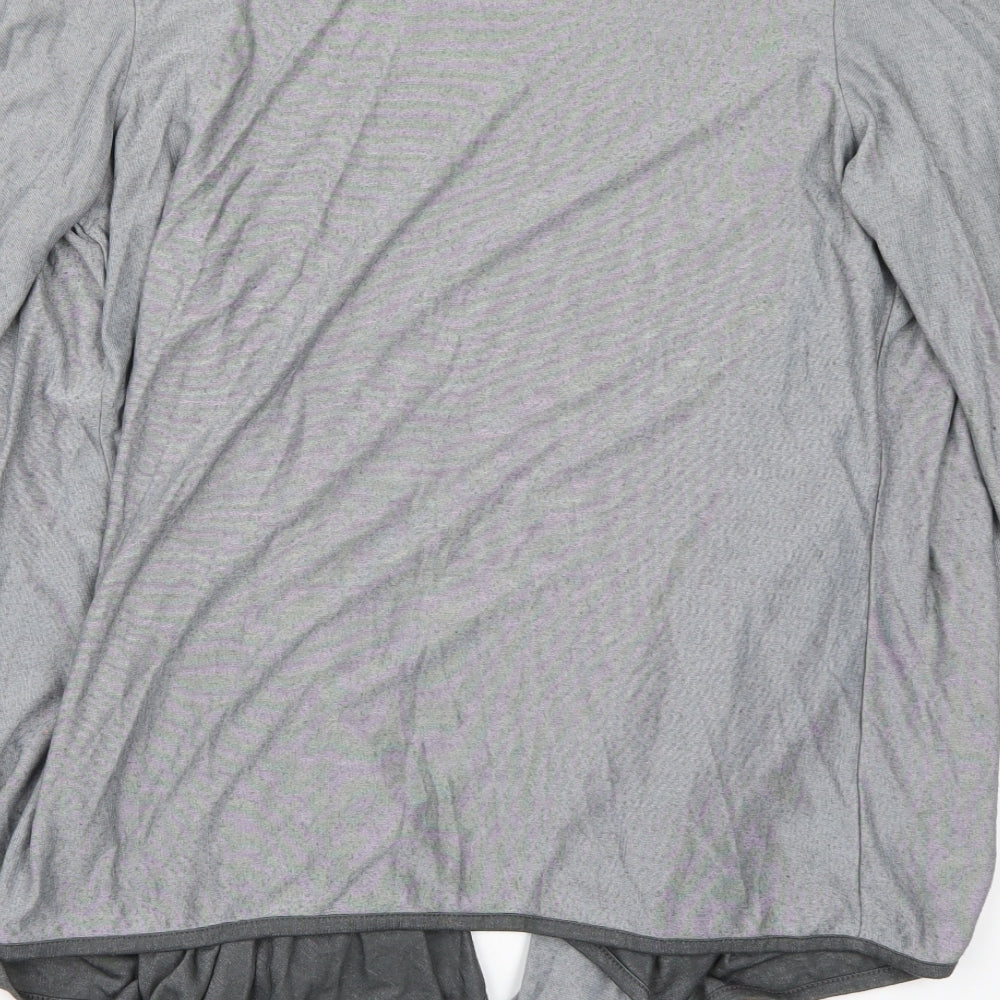 Marks & Spencer Womens Grey Cardigan Jumper Size 16