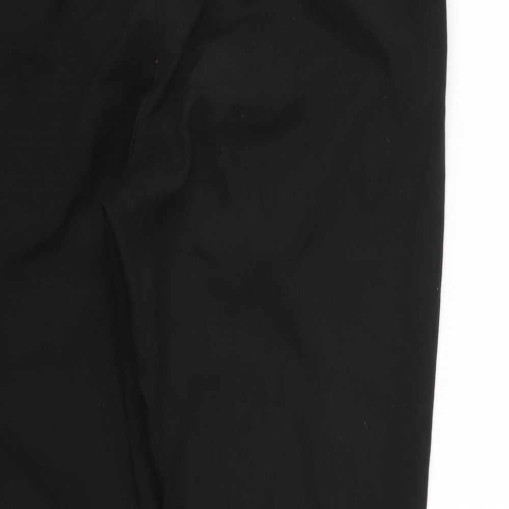 NEXT Womens Black Trousers Size 10 L25 in