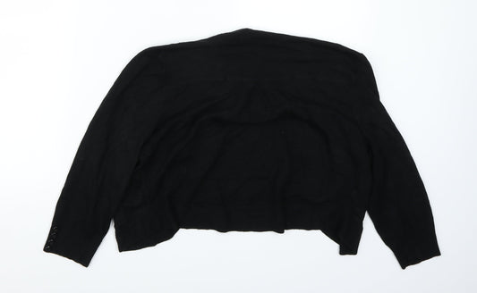 Wallis Womens Black Cardigan Jumper Size M