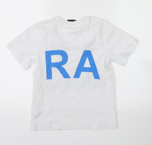 Canterbury Boys White Basic T-Shirt Size 9-10 Years - canterbury, WCGS