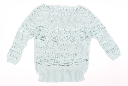 NEXT Womens Green Pullover Jumper Size S