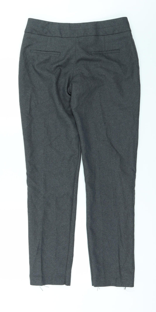 C.TRUTEX Womens Grey Trousers Size 26 L21 in