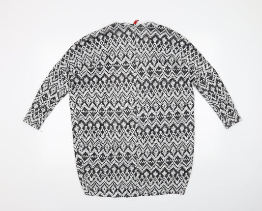 H&M Womens Black Cardigan Jumper Size XS