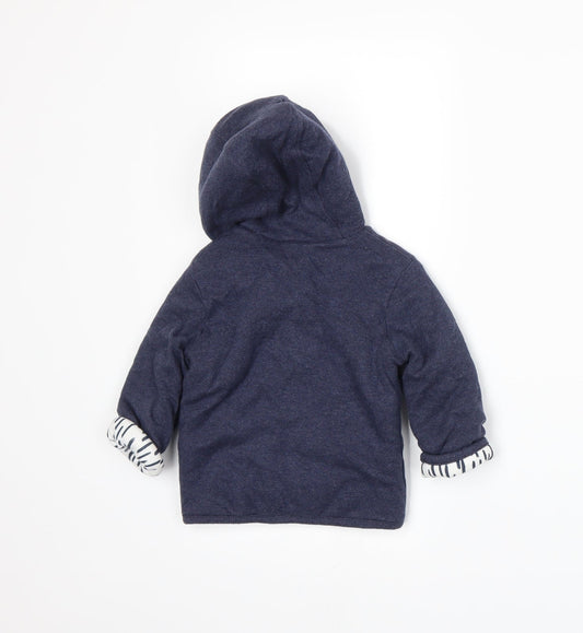 George Boys Blue Jacket Size 3-6 Months
