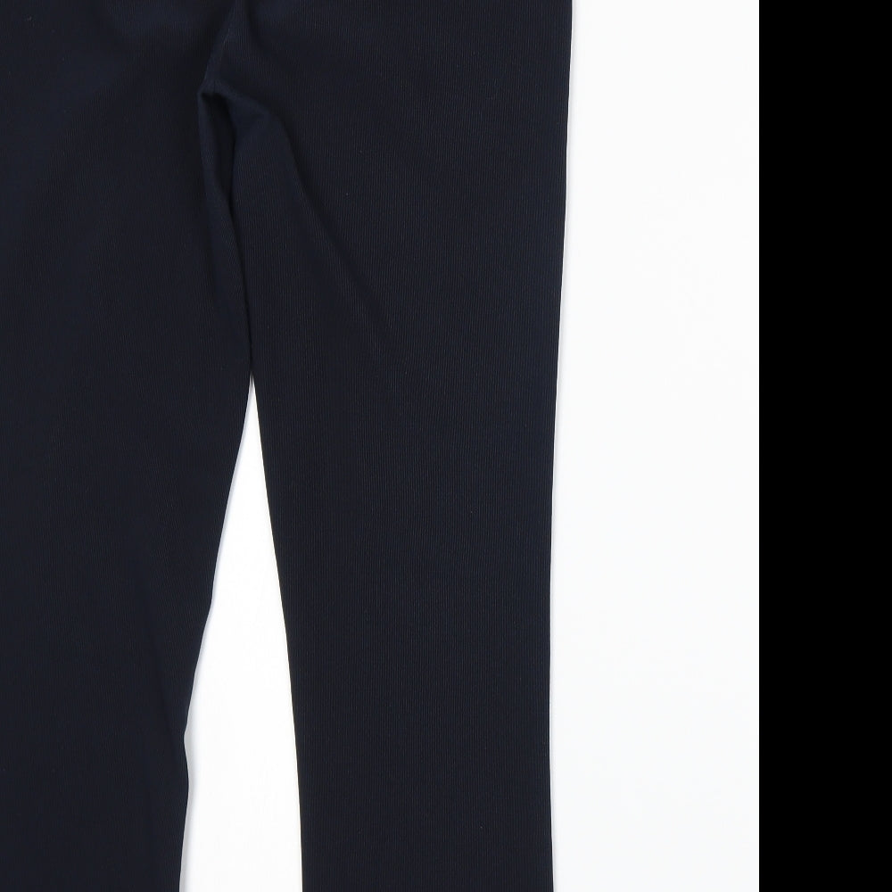 Preworn Womens Blue Sweatpants Trousers Size 14 L26 in