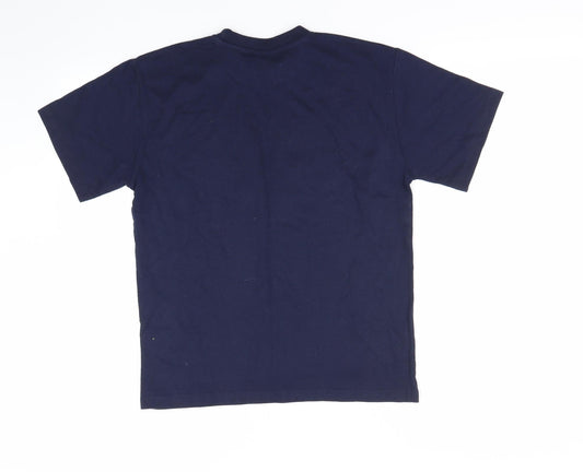 peak projects Boys Blue Basic T-Shirt Size 2XL