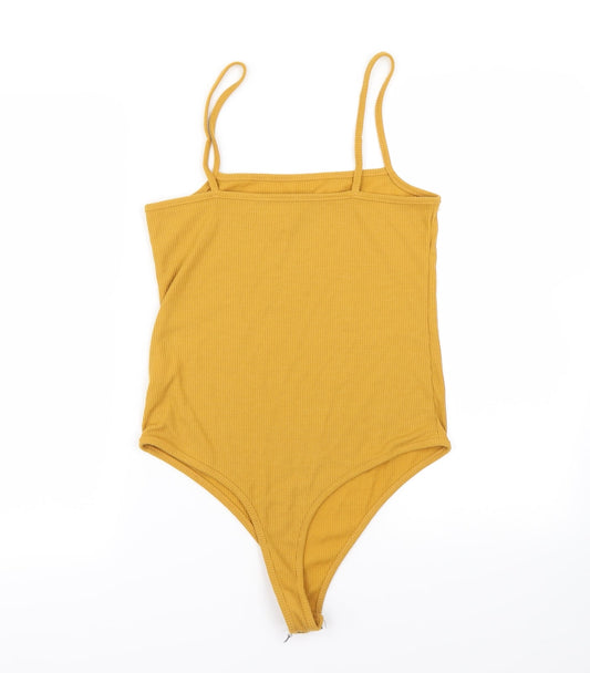 Pretty little thing Womens Beige Bodysuit One-Piece Size 12
