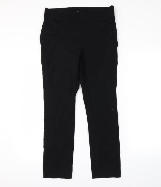 Capture Womens Black Jegging Trousers Size 12 L27 in
