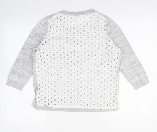 Gap Womens Grey Pullover Jumper Size S