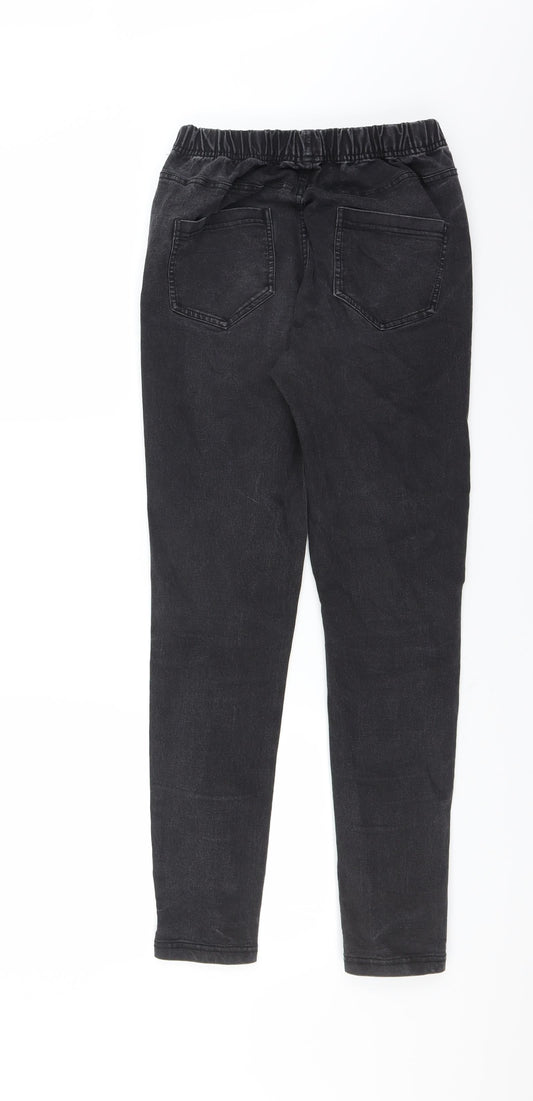 Calzedonia Womens Black Jegging Jeans Size 26 in L28 in