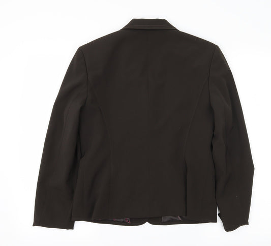 Gerry Weber Womens Brown Jacket Blazer Size 10