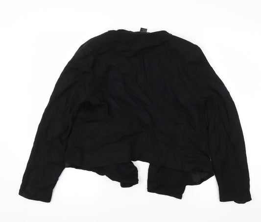 H&M Womens Black Jacket Size 10