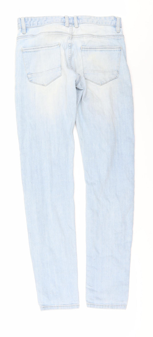 NEXT Womens Blue Denim Skinny Jeans Size 28 in L31 in