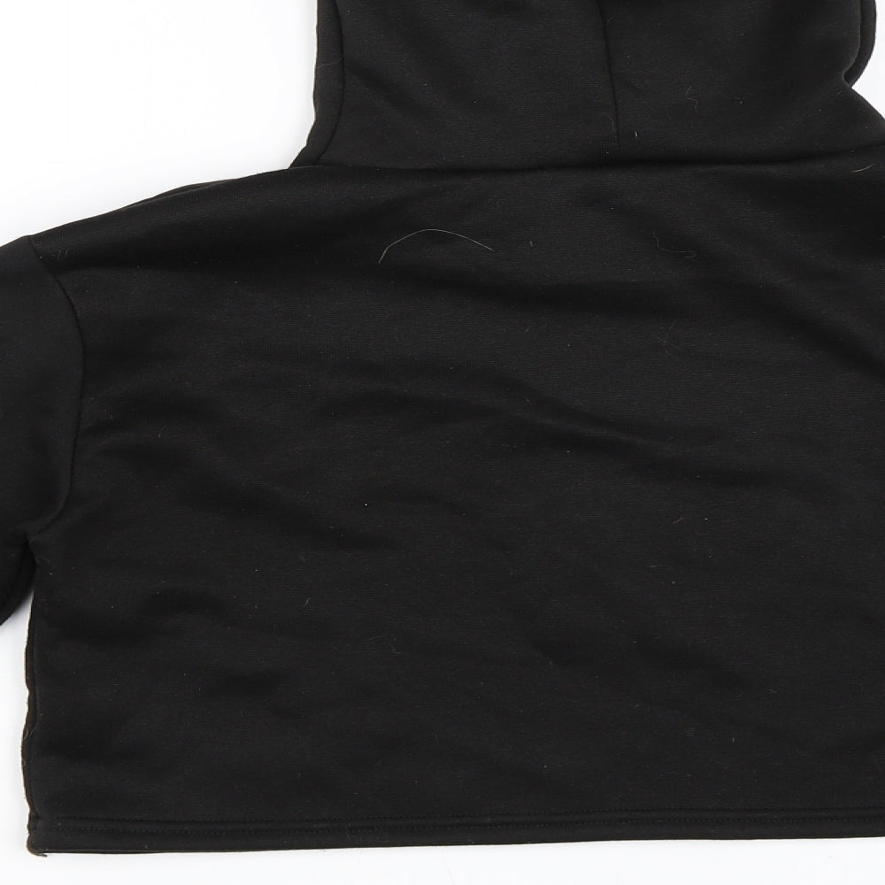 Preworn Womens Black Pullover Hoodie Size M