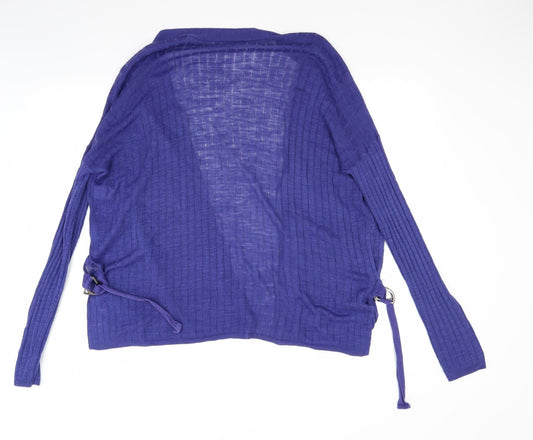 NEXT Womens Blue Cardigan Jumper Size M