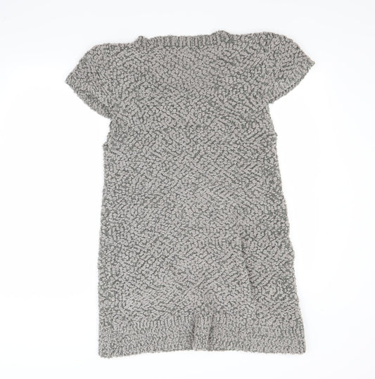 Jasmine Womens Grey Jumper Dress Size L