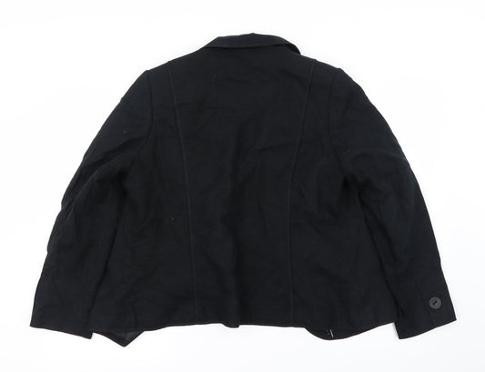 Marks and Spencer Womens Black Jacket Size 14