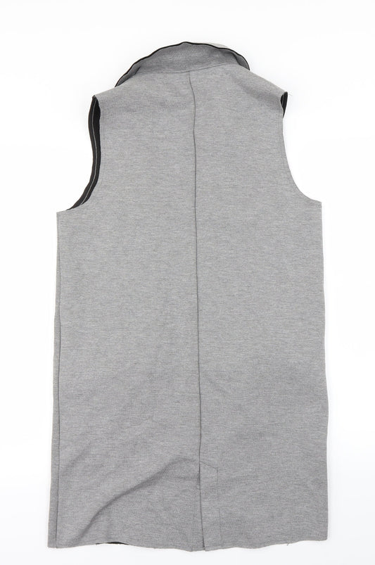 Topshop Womens Grey Cardigan Jumper Size 8
