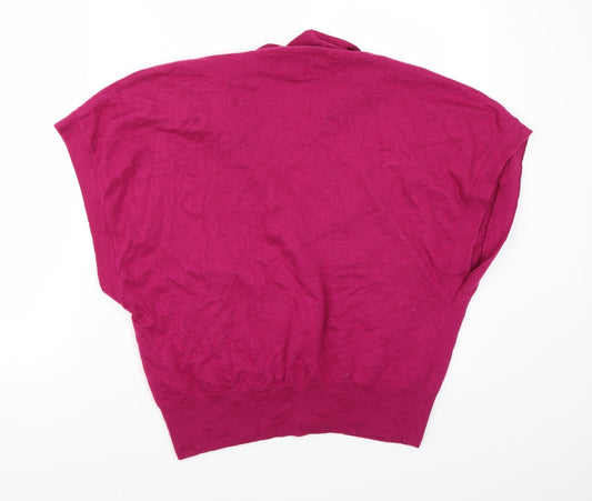 John Lewis Womens Purple Cardigan Jumper Size L