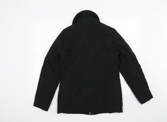 M&Co Womens Black Jacket Size 10