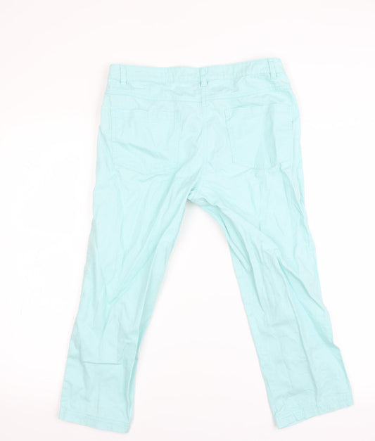 Preview Womens Green Chino Trousers Size 12 L26 in