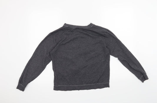 New Look Womens Grey Pullover Jumper Size 10