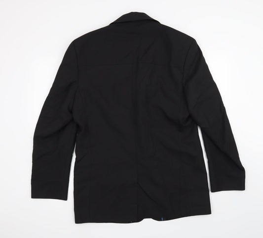 Willson Mens Black Jacket Suit Jacket Size 40