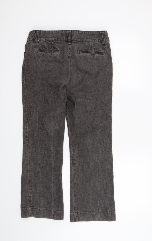 Principles Womens Grey Straight Jeans Size 12 L25 in