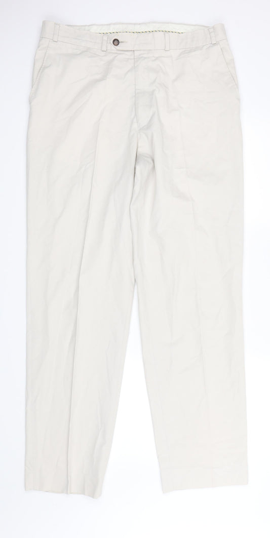 Canada Womens Grey Trousers Size 36 in L32 in