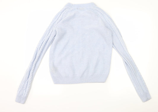 H&M Womens Blue Pullover Jumper Size M