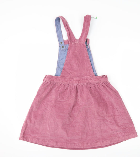 Fat Face Girls Purple Corduroy Pinafore/Dungaree Dress Size 12-13 Years