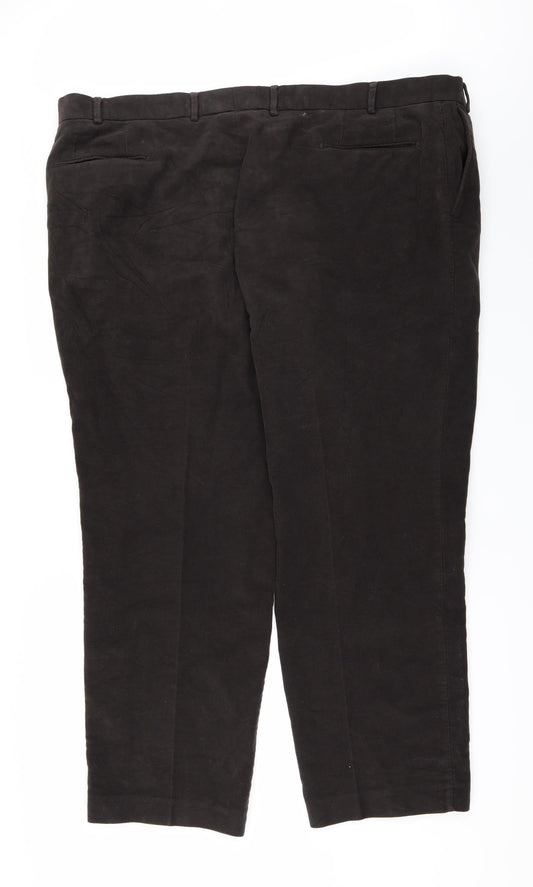 Brook Taverner Womens Brown Trousers Size 46 L28 in