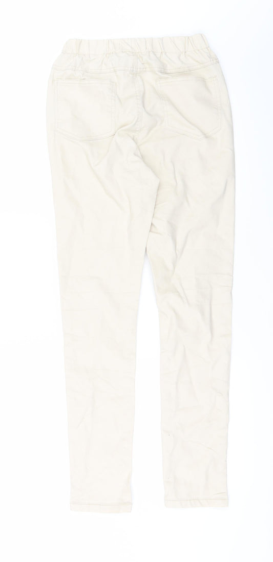 Preworn Womens White Jegging Jeans Size 8 L26 in