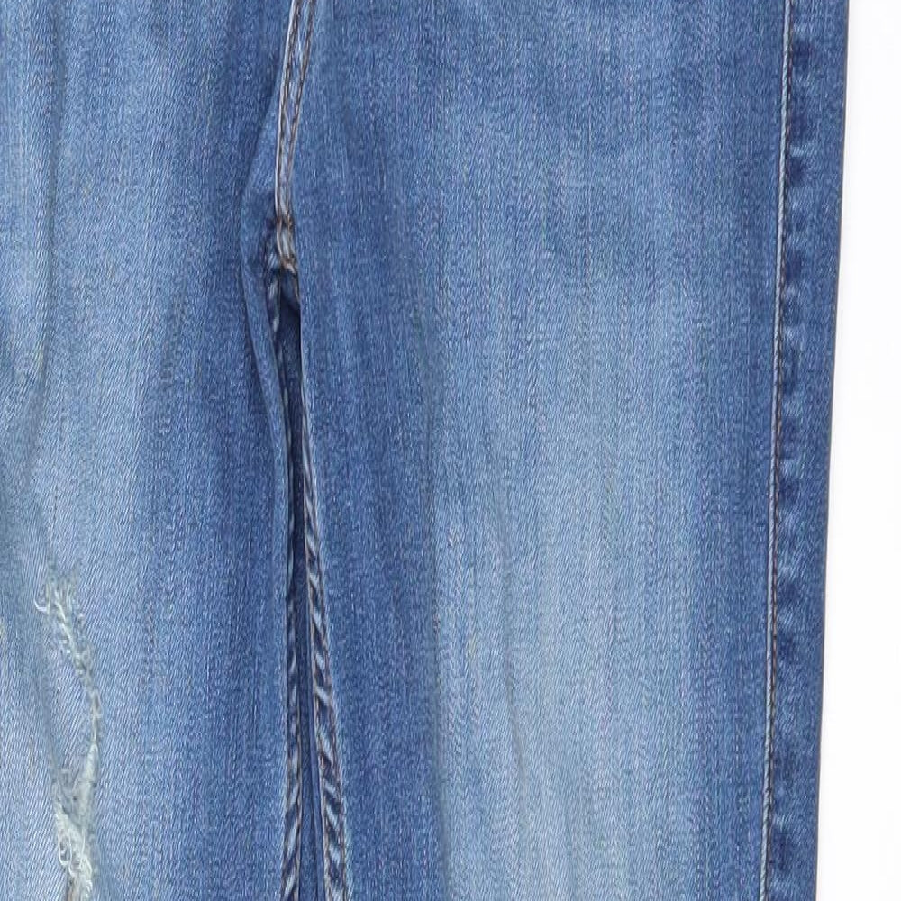 Lee Womens Blue Skinny Jeans Size S L28 in