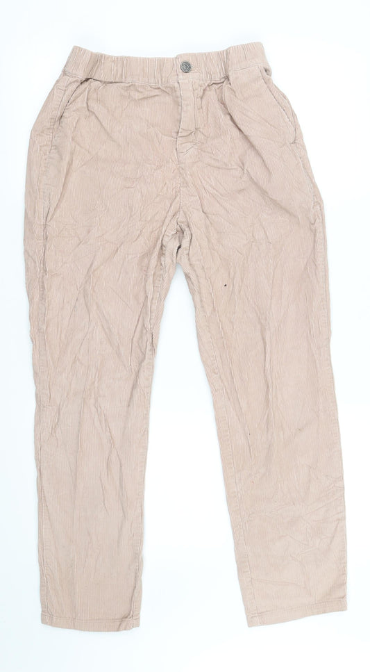 Pull & Bear Womens Pink Trousers Size M L25 in
