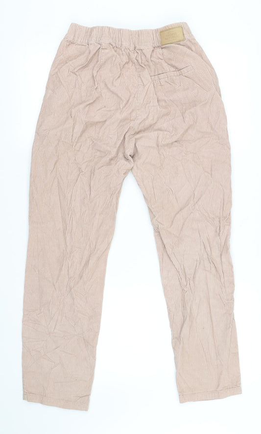 Pull & Bear Womens Pink Trousers Size M L25 in