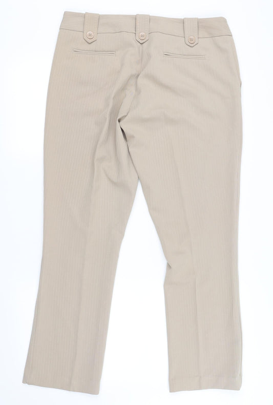 South Womens Beige Trousers Size 34 in L28 in