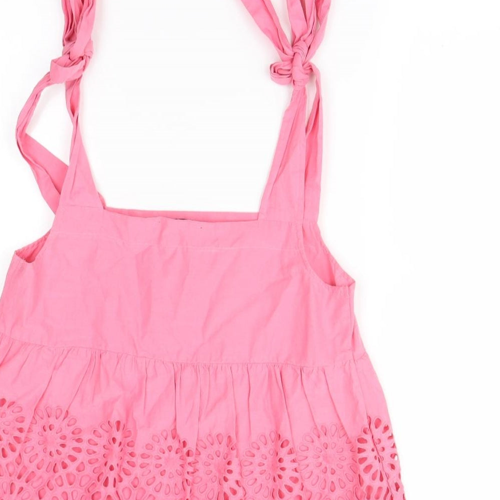 Limited Collection Womens Pink Basic Tank Size 6
