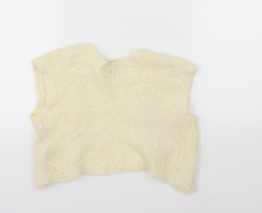 Gap Womens Beige Knit Cardigan Jumper Size M