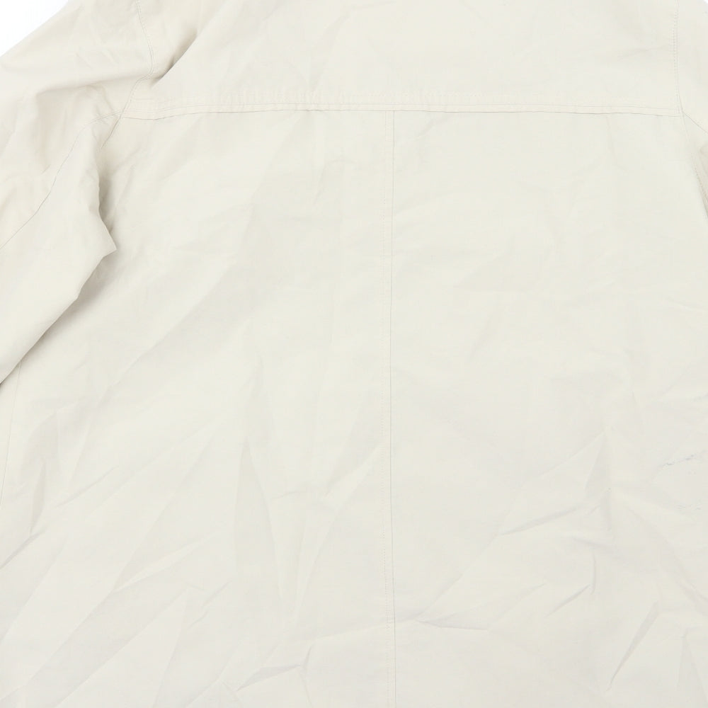 Special Collection Womens Beige Overcoat Coat Size 16