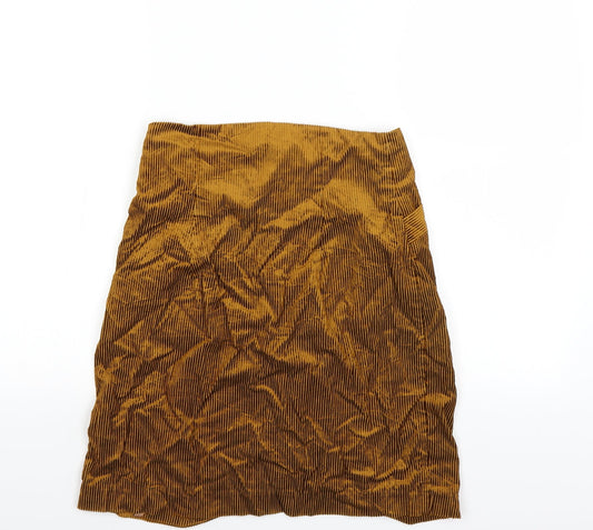 Scotch & Soda Womens Brown A-Line Skirt Size 28 in
