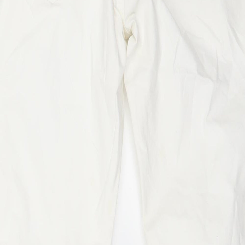 Gap Womens White Denim Straight Jeans Size 6 L27 in