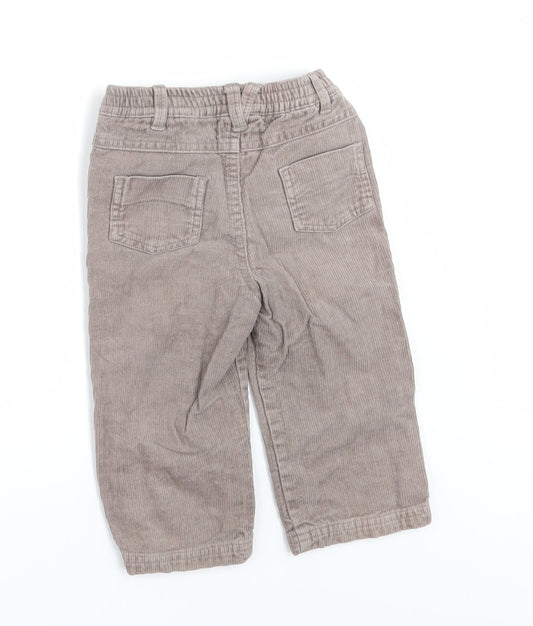 cryillus Boys Beige Corduroy Jogger Jeans Size 18 Months