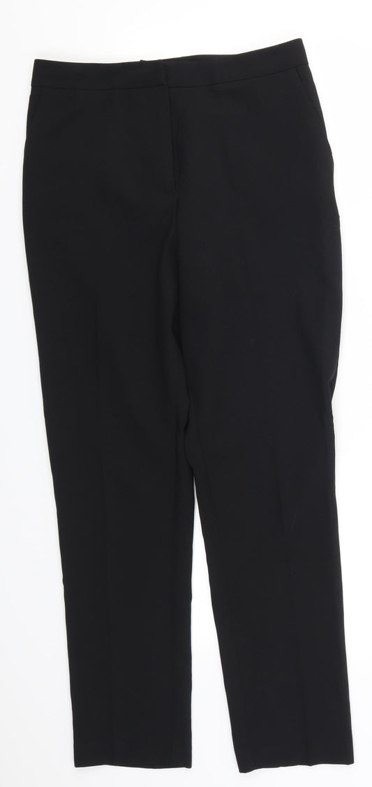ASOS Womens Black Trousers Size 8 L27.5 in