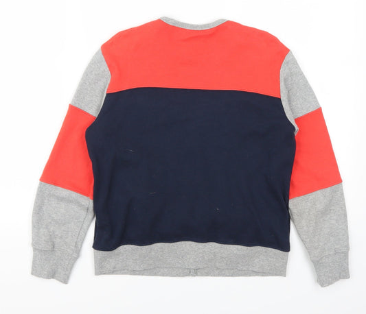NEXT Boys Multicoloured Striped Cardigan Jumper Size 9 Years - Cardigan and Top All in One