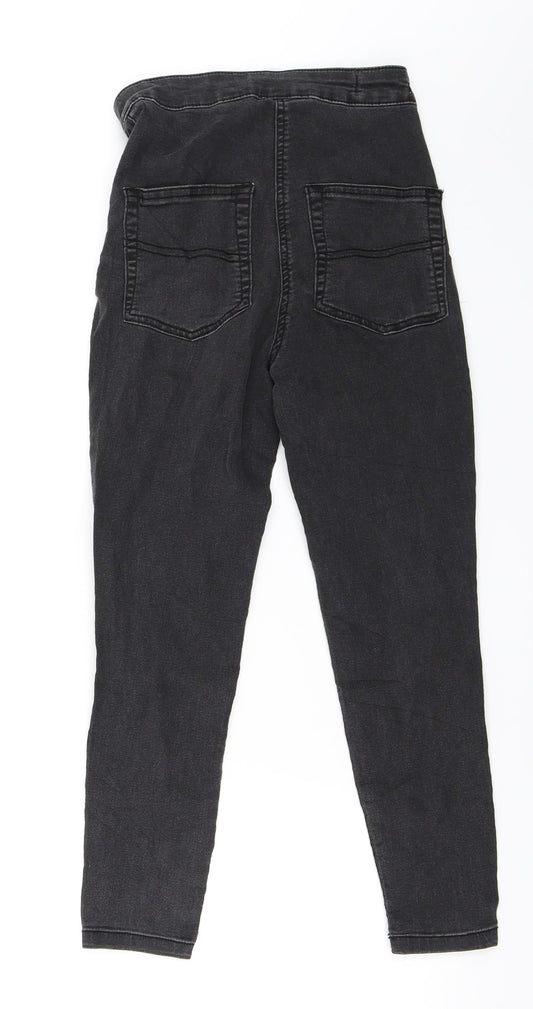COLLUSION Womens Black Denim Skinny Jeans Size 25 in L26 in
