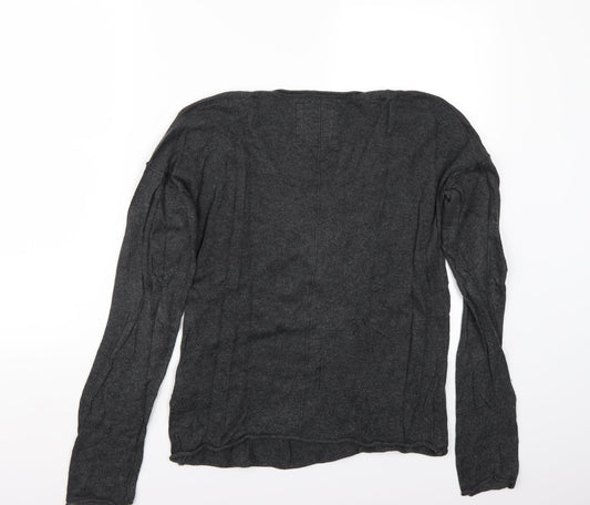 H&M Womens Grey Pullover Jumper Size S