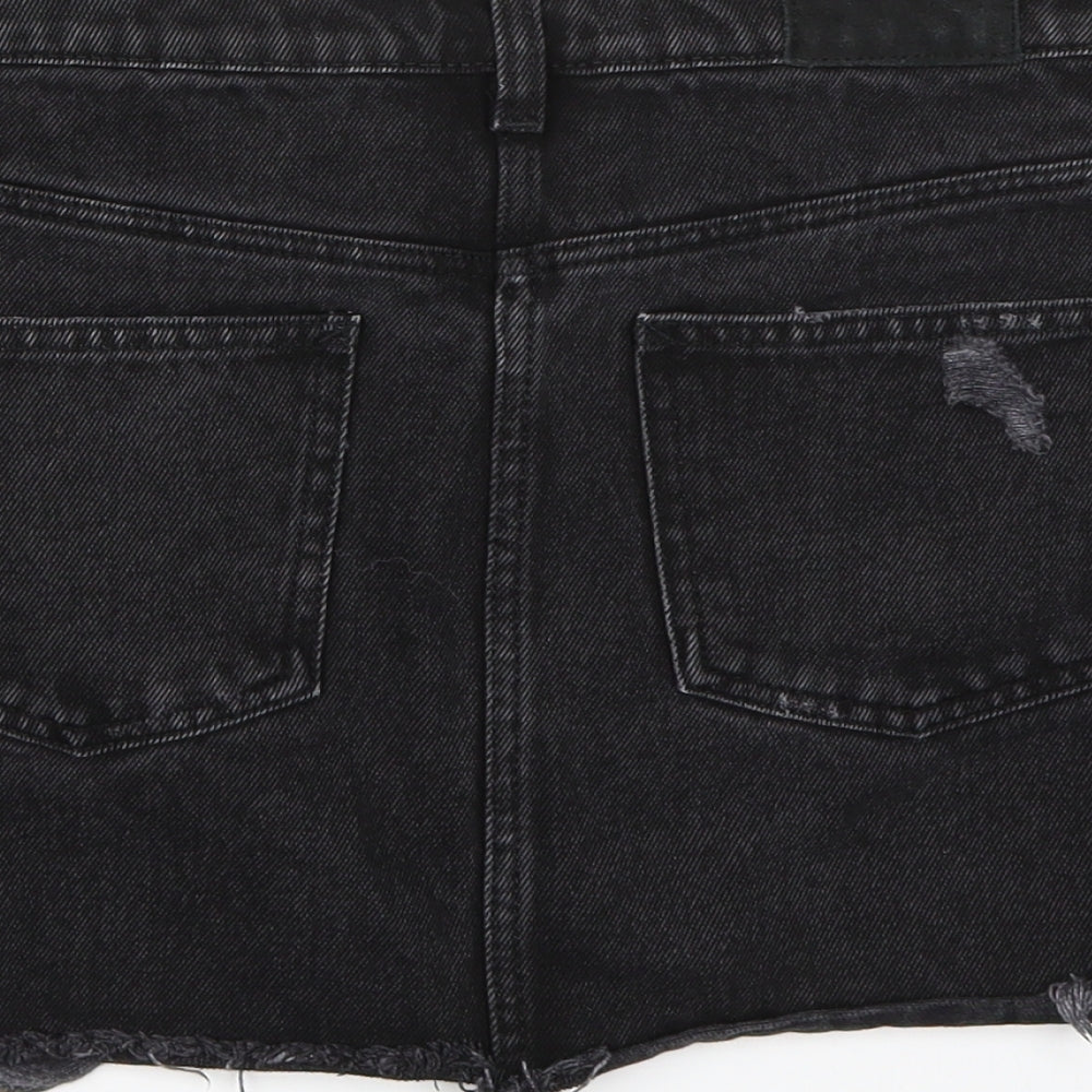 Zara Womens Black A-Line Skirt Size S