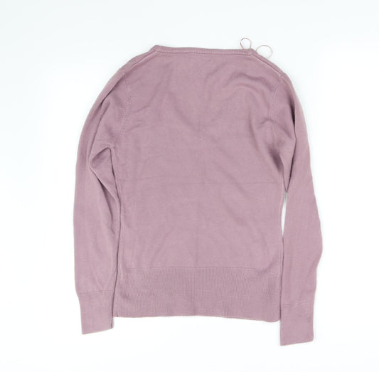 Florence Fred Womens Purple Pullover Jumper Size 10