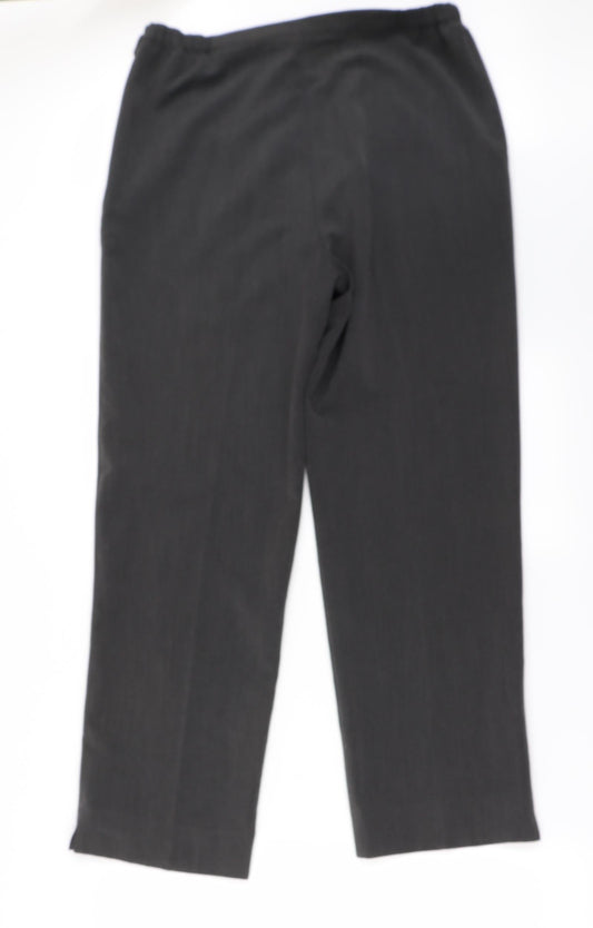 Separates Womens Grey Trousers Size 14 L26 in